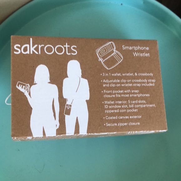 3n1 Wallet, Wristlet and Crossbody bag sak - Picture 2 of 3